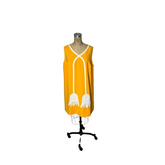 Victoria Beckham for Target yellow Tulip dress Size 1X - Picture 1 of 6